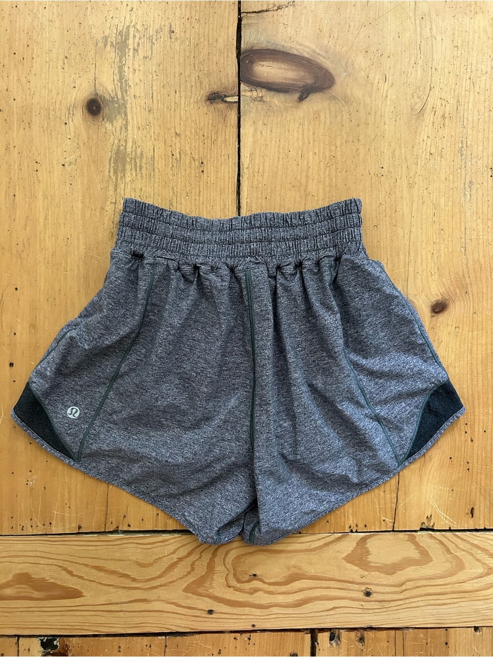 lululemon athletica Heather Gray Women's Athletic Shorts